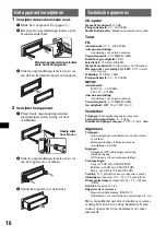 Предварительный просмотр 90 страницы Sony CDX-A360 Operating Instructions Manual