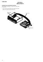 Предварительный просмотр 4 страницы Sony CDX-A360 Service Manual