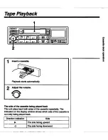 Предварительный просмотр 9 страницы Sony CDX-A55 - Autosound Cd Changer Operating Instructions Manual