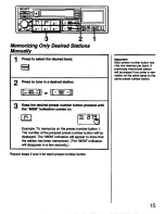 Предварительный просмотр 15 страницы Sony CDX-A55 - Autosound Cd Changer Operating Instructions Manual