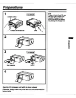 Предварительный просмотр 17 страницы Sony CDX-A55 - Autosound Cd Changer Operating Instructions Manual