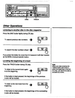 Предварительный просмотр 19 страницы Sony CDX-A55 - Autosound Cd Changer Operating Instructions Manual