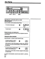 Предварительный просмотр 20 страницы Sony CDX-A55 - Autosound Cd Changer Operating Instructions Manual