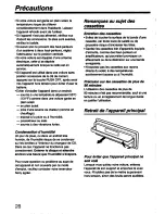 Предварительный просмотр 28 страницы Sony CDX-A55 - Autosound Cd Changer Operating Instructions Manual