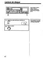 Предварительный просмотр 42 страницы Sony CDX-A55 - Autosound Cd Changer Operating Instructions Manual