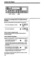 Предварительный просмотр 44 страницы Sony CDX-A55 - Autosound Cd Changer Operating Instructions Manual