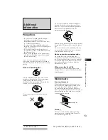 Предварительный просмотр 13 страницы Sony CDX-C410 Operating Instructions Manual