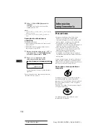 Предварительный просмотр 34 страницы Sony CDX-C410 Operating Instructions Manual