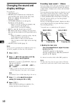 Предварительный просмотр 10 страницы Sony CDX-C460 - Fm/am Compact Disc Player Operating Instructions Manual