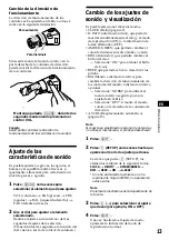 Предварительный просмотр 37 страницы Sony CDX-C480 - Fm/am Compact Disc Player Operating Instructions Manual