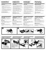 Предварительный просмотр 2 страницы Sony CDX-C4850R Installation/Connections