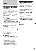 Предварительный просмотр 75 страницы Sony CDX-C4900R Operating Instructions Manual