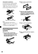 Предварительный просмотр 116 страницы Sony CDX-C4900R Operating Instructions Manual