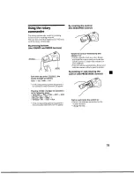 Предварительный просмотр 19 страницы Sony CDX-C5000X - Fm/am Compact Disc Player Operating Instructions Manual