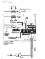 Предварительный просмотр 8 страницы Sony CDX-C5005 - Fm/am Compact Disc Player Installation/Connections Manual