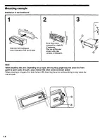 Предварительный просмотр 13 страницы Sony CDX-C5005 - Fm/am Compact Disc Player Installation/Connections Manual