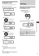 Preview for 7 page of Sony CDX-C570R Operating Instructions Manual