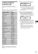 Preview for 15 page of Sony CDX-C570R Operating Instructions Manual