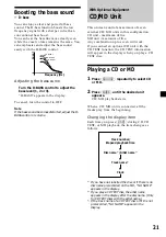 Предварительный просмотр 21 страницы Sony CDX-C5850R Operating Instructions Manual