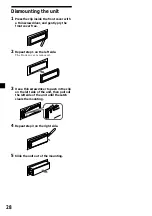 Предварительный просмотр 28 страницы Sony CDX-C5850R Operating Instructions Manual