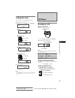 Preview for 5 page of Sony CDX-C610RDS Operating Instructions Manual