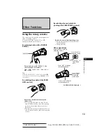 Preview for 13 page of Sony CDX-C610RDS Operating Instructions Manual