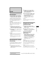 Preview for 35 page of Sony CDX-C610RDS Operating Instructions Manual