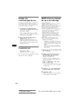 Preview for 42 page of Sony CDX-C610RDS Operating Instructions Manual