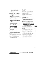 Preview for 45 page of Sony CDX-C610RDS Operating Instructions Manual