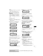 Preview for 63 page of Sony CDX-C610RDS Operating Instructions Manual