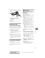 Preview for 99 page of Sony CDX-C610RDS Operating Instructions Manual