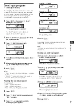 Preview for 7 page of Sony CDX-C660 - Fm/am Compact Disc Player Operating Instructions Manual