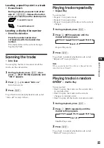 Preview for 15 page of Sony CDX-C660 - Fm/am Compact Disc Player Operating Instructions Manual