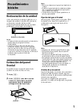 Предварительный просмотр 27 страницы Sony CDX-C6600 Operating Instructions Manual