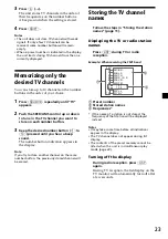 Preview for 23 page of Sony CDX-C6750 Operating Instructions Manual