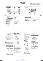 Предварительный просмотр 3 страницы Sony CDX-C6750 Service Manual