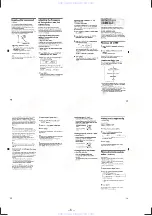 Предварительный просмотр 6 страницы Sony CDX-C6750 Service Manual