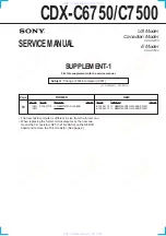 Предварительный просмотр 55 страницы Sony CDX-C6750 Service Manual