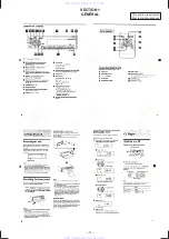 Предварительный просмотр 3 страницы Sony CDX-C6850 Service Manual