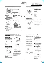 Предварительный просмотр 3 страницы Sony CDX-C7000X - Fm/am Compact Disc Player Service Manual