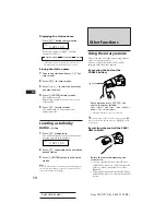 Предварительный просмотр 10 страницы Sony CDX-C710 Operating Instructions Manual