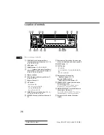 Предварительный просмотр 26 страницы Sony CDX-C710 Operating Instructions Manual