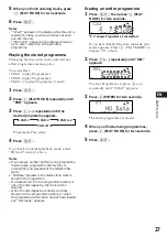 Предварительный просмотр 27 страницы Sony CDX-C780R Operating Instructions Manual