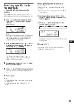 Предварительный просмотр 31 страницы Sony CDX-C780R Operating Instructions Manual