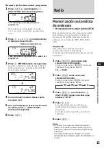 Предварительный просмотр 49 страницы Sony CDX-C780R Operating Instructions Manual