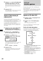 Предварительный просмотр 132 страницы Sony CDX-C780R Operating Instructions Manual