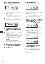 Предварительный просмотр 136 страницы Sony CDX-C780R Operating Instructions Manual