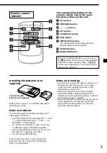 Предварительный просмотр 5 страницы Sony CDX-C7850 Operating Instructions Manual