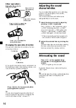 Preview for 16 page of Sony CDX-C7850 Operating Instructions Manual