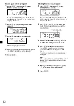 Preview for 22 page of Sony CDX-C7850 Operating Instructions Manual